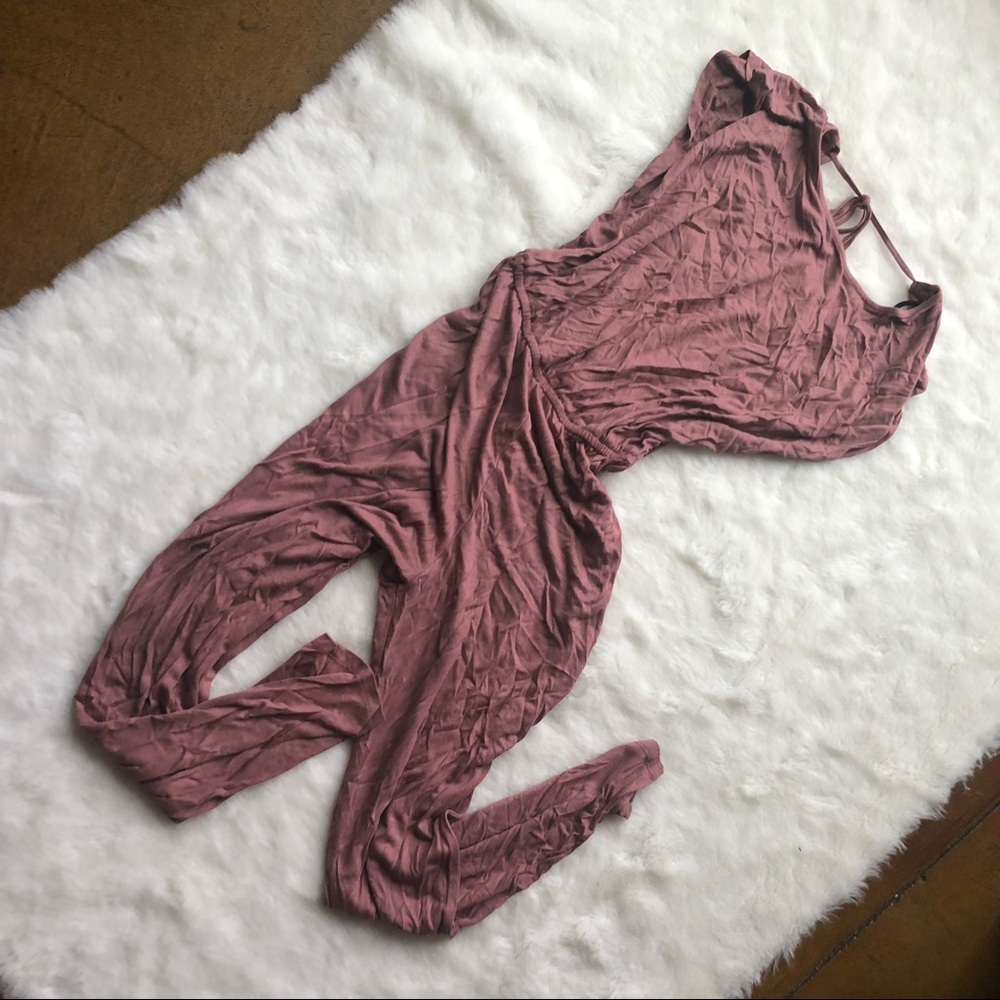 DUSTY ROSE PLAYSUIT ✨ ROMPER